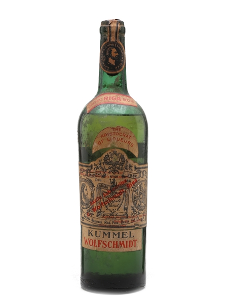 Wolfschmidt Kummel Bottled 1940s 75cl / 39%