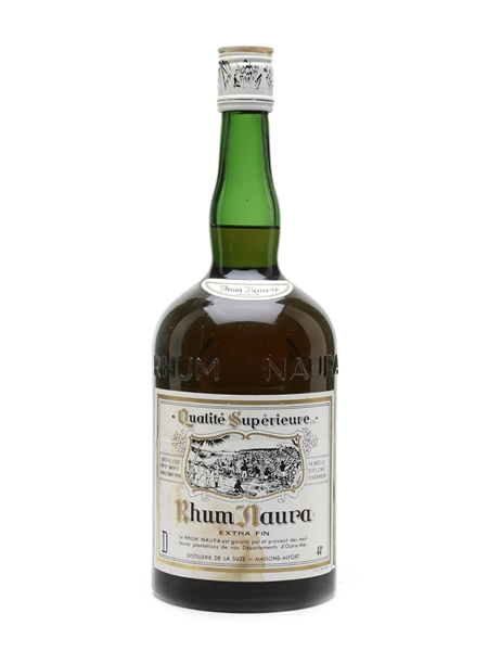 Rhum Naura Bottled 1960s-1970s - Distillerie De La Suze 100cl / 44%