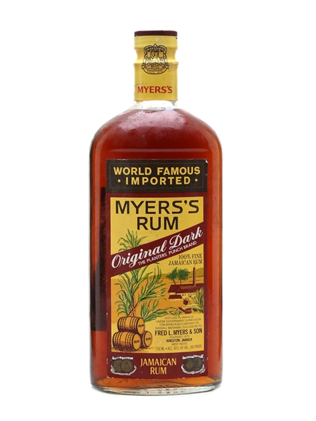 Myers's Original Dark Rum Bottled 1980s 75cl / 40%