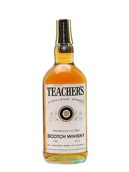 Teacher's Highland Cream Bottled 1970s 75.7cl / 40%