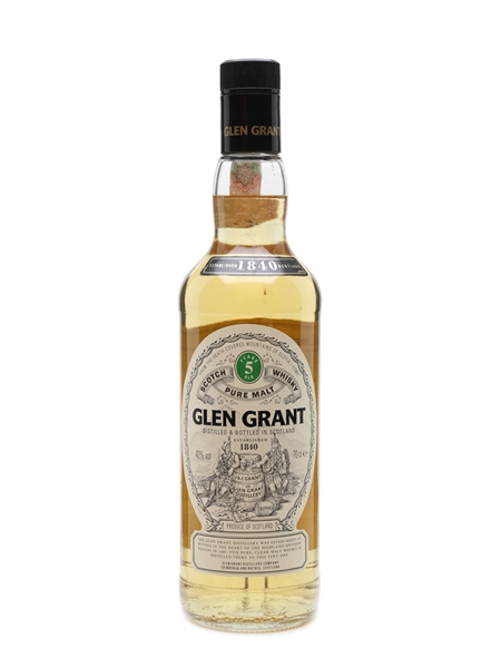 Glen Grant 5 Year Old Bottled 1990s 70cl / 40%