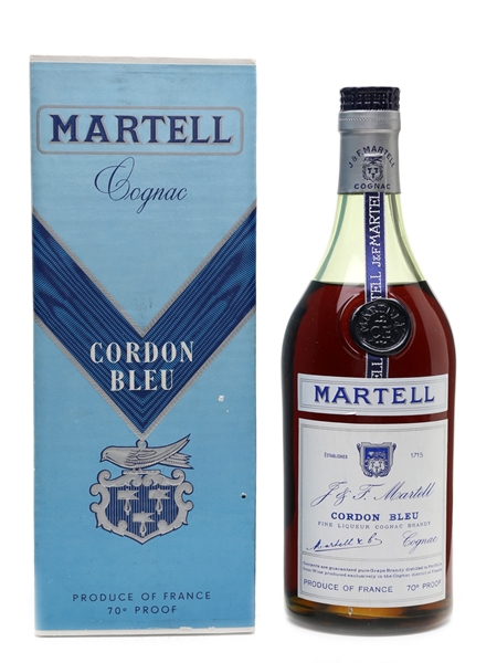 Martell Cordon Bleu Bottled 1960s-1970s 70cl / 40%