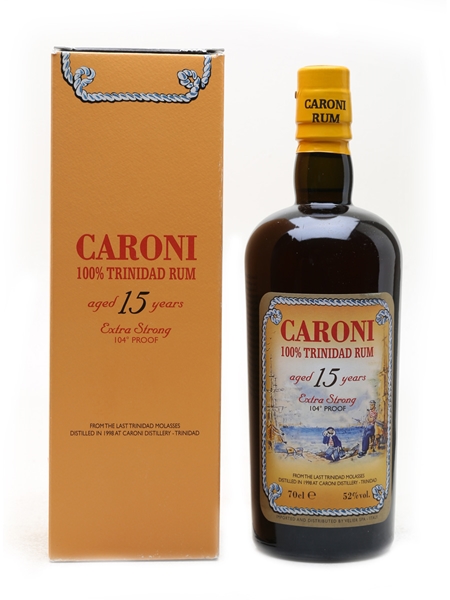 Caroni 1998 Extra Strong Trinidad Rum 15 Year Old - Velier 70cl / 52%