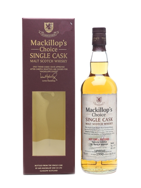 Laphroaig 1990 Mackillop's Choice - World Of Whisky 70cl