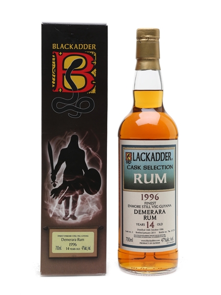 Enmore Still VSG 1996 Guyana Rum 14 Year Old - Blackadder 70cl / 47%