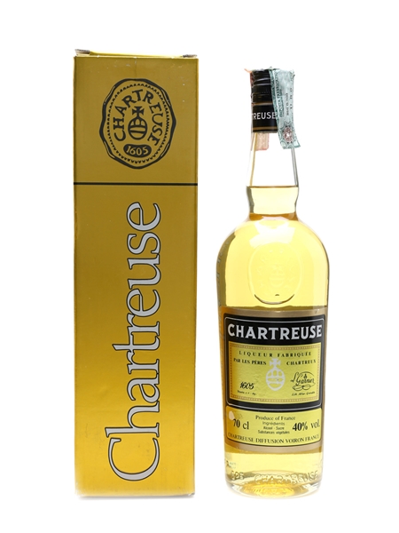 Chartreuse Yellow Bottled 1982-1992 - Soffiantino 70cl / 40%