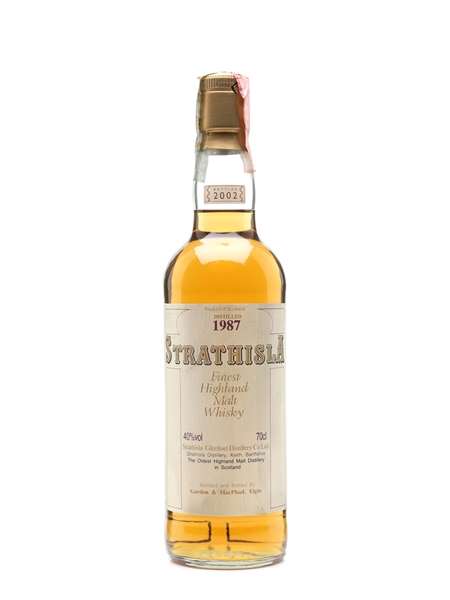 Strathisla 1987 Bottled 2002 - Gordon & MacPhail 70cl / 40%