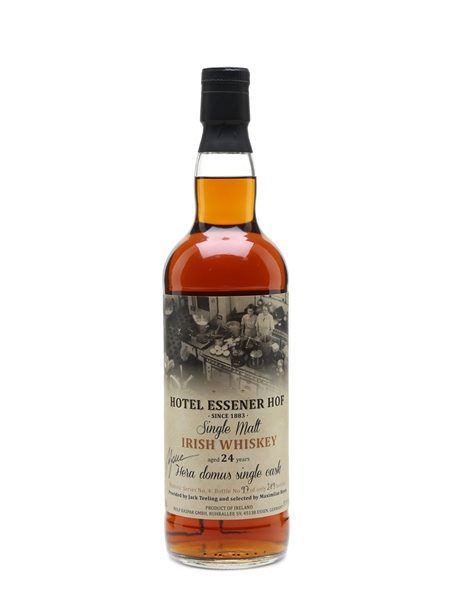 Irish 1991 24 Year Old Single Malt Hotel Essener Hof Bottled 2015 - Adelphi 70cl / 55.8%