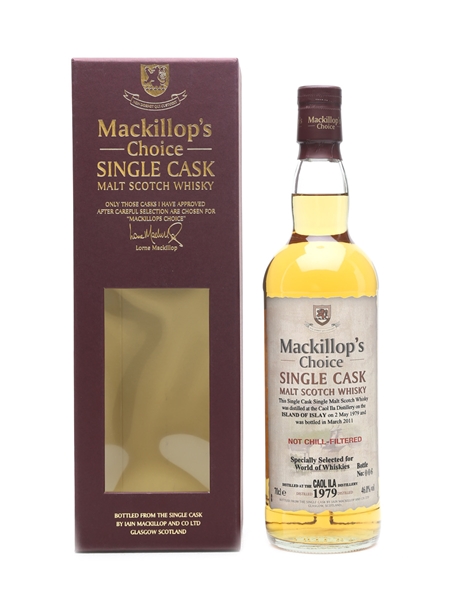 Caol Ila 1979 Mackillop's Choice - World Of Whisky 70cl