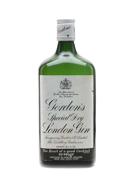 Gordon's Special Dry London Gin Bottled 1960s 75.7cl / 40%