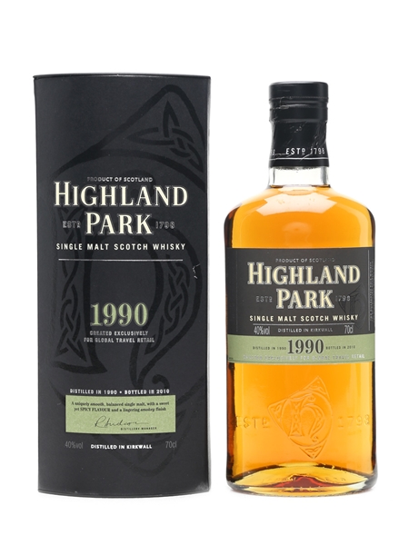 Highland Park 1990 Global Travel Retail 70cl