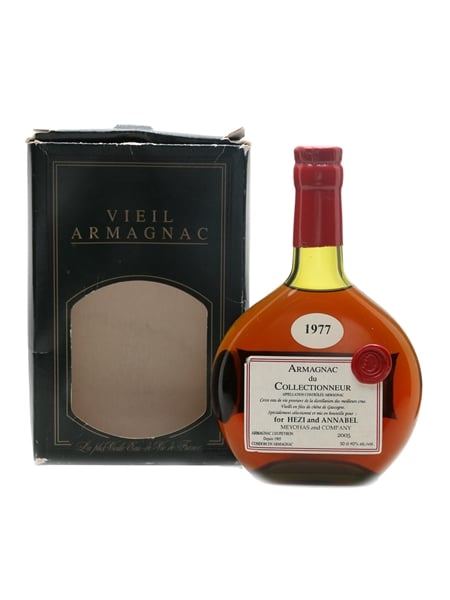 Dupeyron 1977 Armagnac Bottled for Hezi And Annabel Mehoyas And Company 50cl / 40%