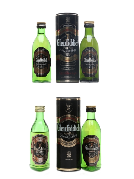 Glenfiddich Pure Malt  4 x 5cl / 40%