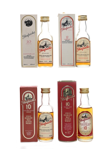 Glenfarclas 10 Year Old  4 x 5cl / 40%