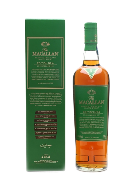 Macallan Edition No.4  70cl / 48.4%