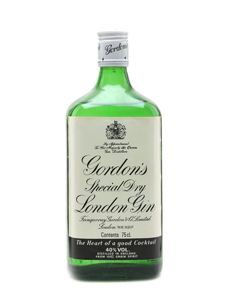 Gordon's Special Dry London Gin Bottled 1980s 75cl / 40%