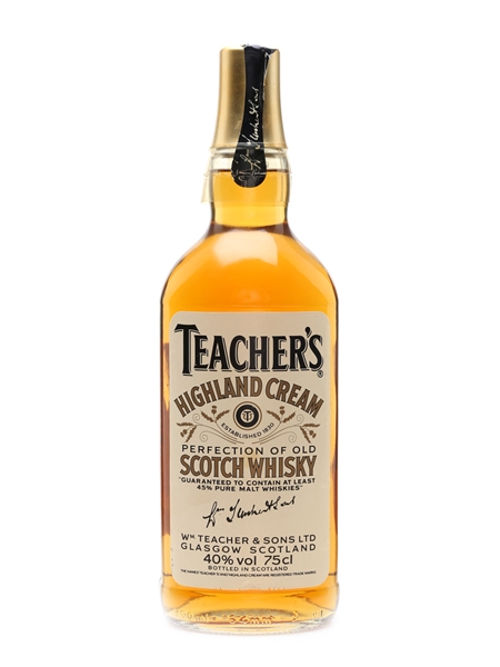 Teacher's Highland Cream Bottled 1980s 75cl / 40%