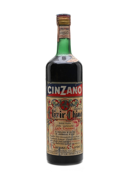 Cinzano Elixir China Bottled 1970s 100cl / 30.5%