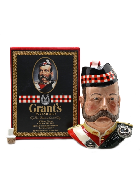 Grant's 25 Year Old Field Officer Ceramic Character Jug 75cl / 43%