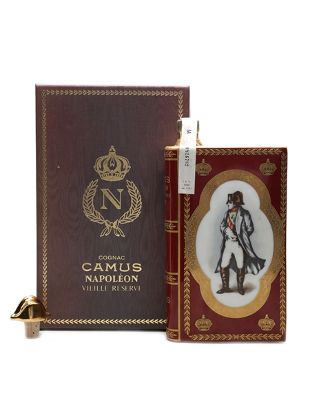 Camus Napoleon Cognac Ceramic Book Bicentenary - 200th Anniversary 70cl / 40%