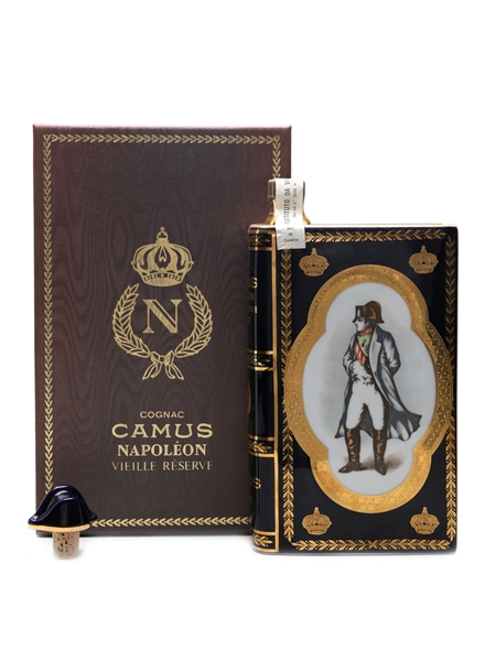 Camus Napoleon Cognac Ceramic Book Bicentenary - 200th Anniversary 70cl / 40%