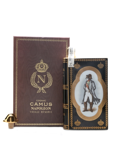 Camus Napoleon Cognac Ceramic Book Bicentenary - 200th Anniversary 70cl / 40%