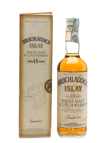 Bruichladdich 15 Year Old Bottled 1990s - Rinaldi 70cl / 43%