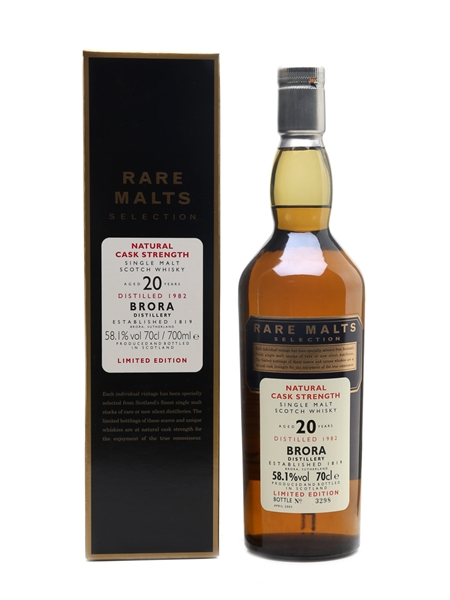 Brora 1982 20 Year Old Bottled 2003 - Rare Malts Selection 70cl / 58.1%