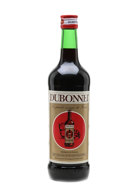 Dubonnet Wine Aperitif Bottled 1970s - Schweppes 75cl / 17%