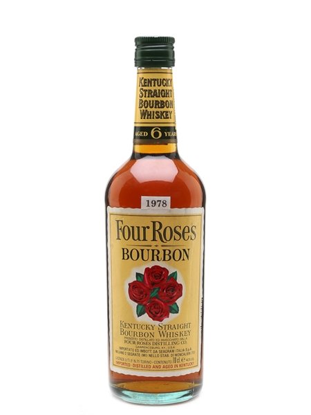 Four Roses 6 Year Old Bottled 1990s - Seagram 70cl / 40%