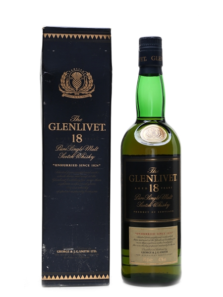 Glenlivet 18 Year Old Old Presentation 70cl / 43%