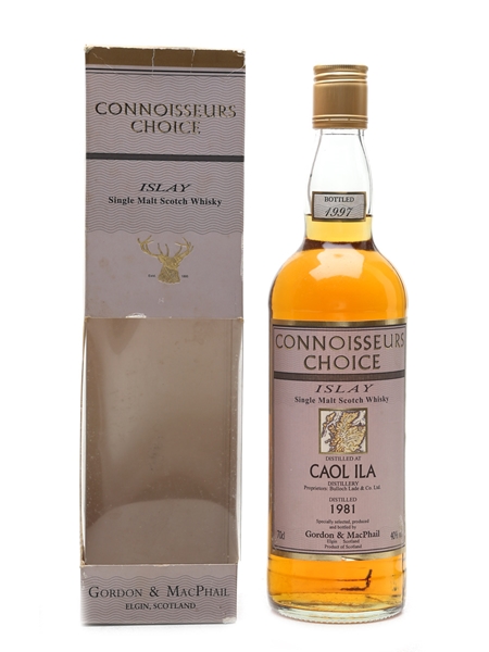 Caol Ila 1981 Bottled 1997 - Connoisseurs Choice 70cl / 40%