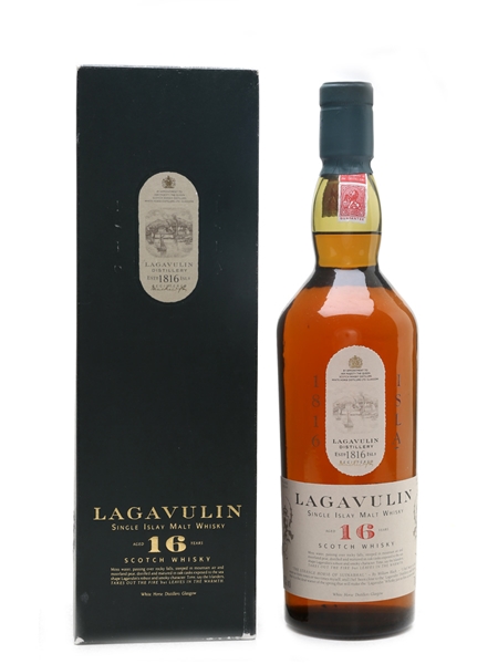 Lagavulin 16 Year Old Bottled Early 1990s - White Horse Distillers 70cl / 43%