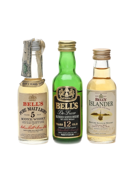 Bell's Islander 5 & 12 Year Old  3 x 4.7cl-5cl / 40%