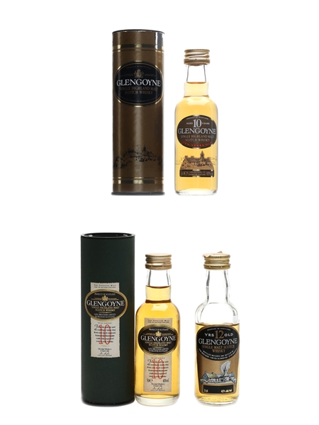 Glengoyne 10 & 12 Year Old  3 x 5cl