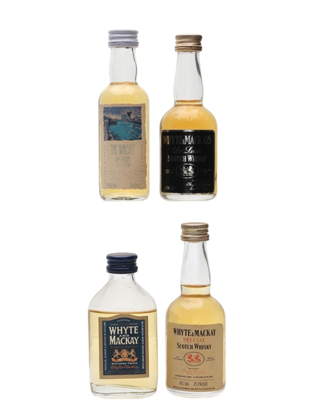 Whyte & Mackay Blend's  4 x 5cl