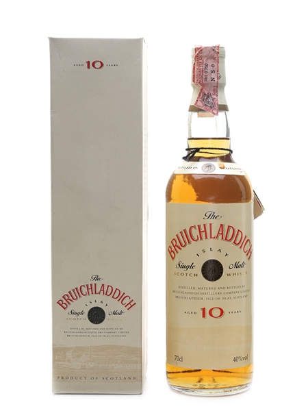 Bruichladdich 10 Year Old Bottled 1990s 70cl / 40%