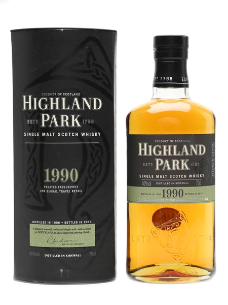 Highland Park 1990 Travel Retail Exclusive 70cl