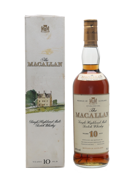 Macallan 10 Year Old Bottled 1980s 75cl / 40%