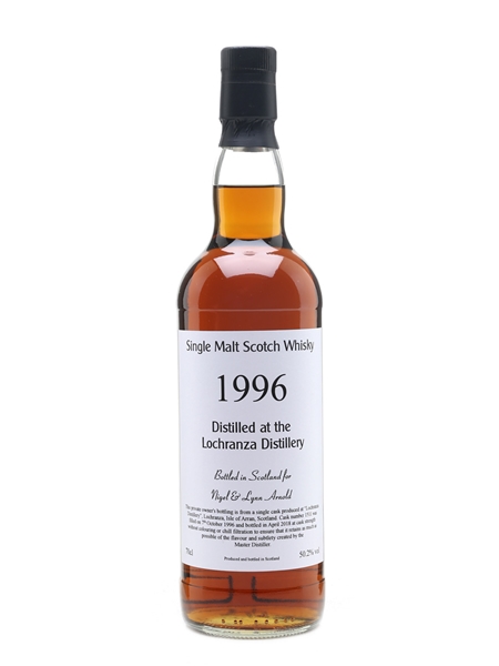 Lochranza 1996 Private Cask Bottled 2018 - Isle of Arran Distillers Ltd. 70cl / 50.2%