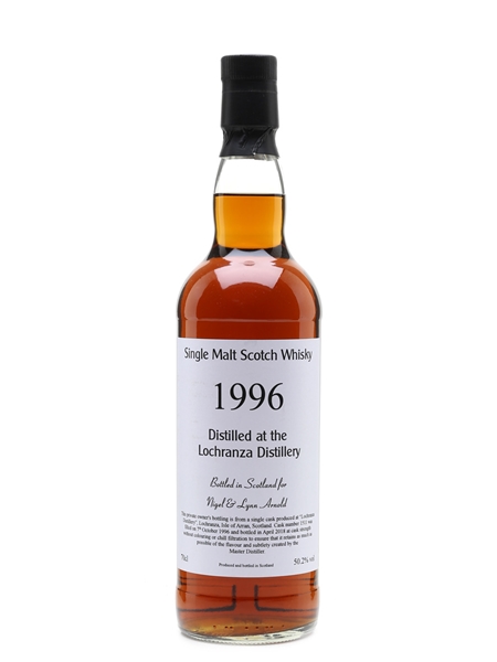 Lochranza 1996 Private Cask Bottled 2018 - Isle of Arran Distillers Ltd. 70cl / 50.2%