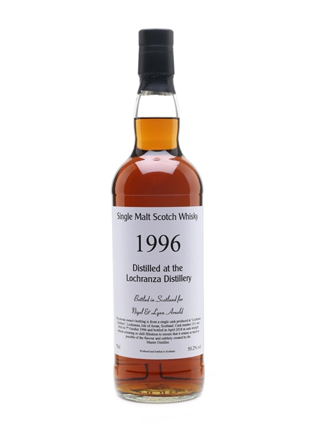 Lochranza 1996 Private Cask Bottled 2018 - Isle of Arran Distillers Ltd. 70cl / 50.2%