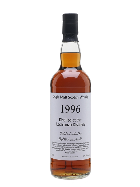 Lochranza 1996 Private Cask Bottled 2018 - Isle of Arran Distillers Ltd. 70cl / 50.2%