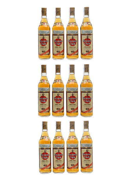 Havana Club Anejo Oro Bottled 1990s 12 x 70cl / 40%