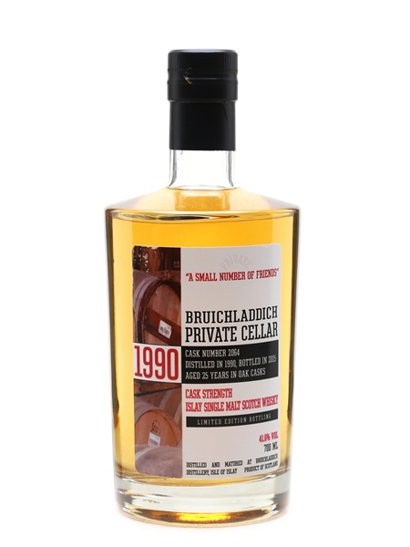 Bruichladdich 1990 Private Cellar 25 Year Old 70cl / 41.6%