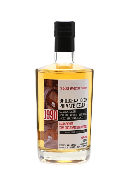 Bruichladdich 1990 Private Cellar 25 Year Old 70cl / 41.6%