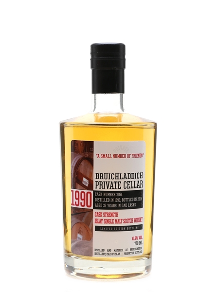 Bruichladdich 1990 Private Cellar 25 Year Old 70cl / 41.6%