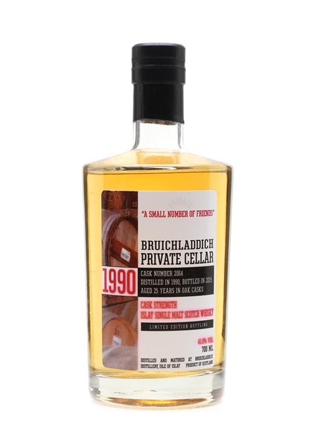 Bruichladdich 1990 Private Cellar 25 Year Old 70cl / 41.6%