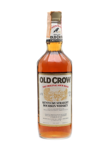 Old Crow Bottled 1980s - Spirit 75cl / 40%