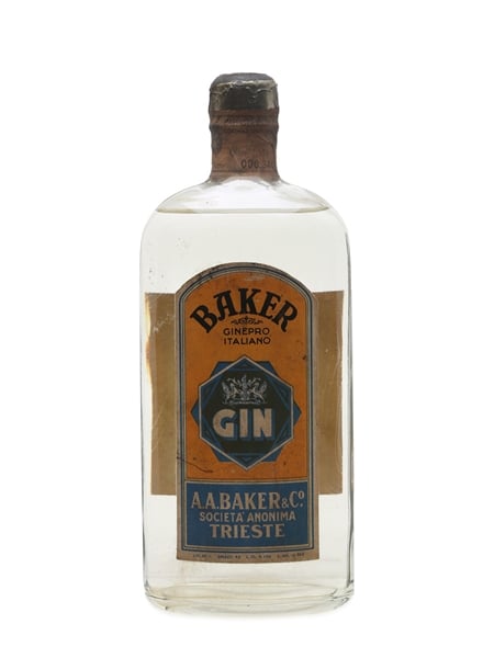 Baker Gin Bottled 1940s 75cl / 43%